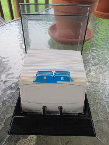 ROLODEX Card Files Telephone Numbers Email Addresses Passwords A-Z Blank Cards