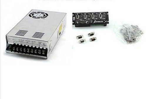 BRAND NEW 1pc Gecko G540 Controller &amp; 1 pcs 48V/7.3A power supply FAST SHIPPING