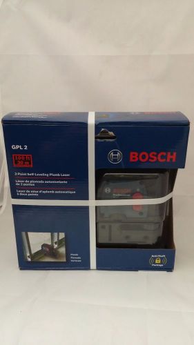 Bosch GPL 2 R - 100 ft. - 2-Point Self-Leveling Plumb Laser Level