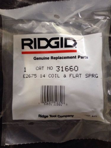 NEW RIDGID COIL &amp; FLAT SPRING 31660 E2675