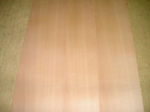Swiss Pearwood Wood Veneer. 5 x 37, 22 Sheets.