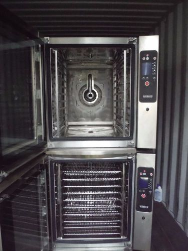 Gas hobart combi oven cg10fi-1 double stack for sale