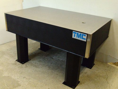 TMC 78 CLEAN TOP 3&#039; x 5&#039; OPTICAL TABLE w/ ADJUSTABLE HEIGHT LEG SET