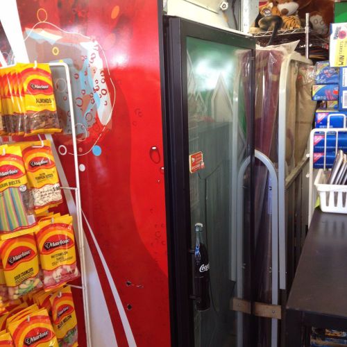 Glass door cooler soda drink display-atm-refrigerator-commercial for sale