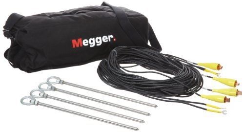 Megger 250576-KIT 3-Piece Color-Coded Test Lead Set for 250202, DET5/4R, DET5/4D