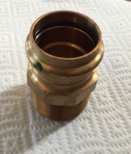 Viega propress bronze adapter 11/4&#034; x 11/4&#034; mip for sale