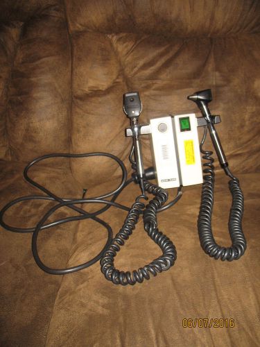 Welch Allyn Transformer Otoscope Ophthalmoscope Model 74710 With Heads