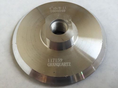 GRANQUARTZ Diarex 4&#034; x 5/8&#034; Aluminum Backup Head QRS 11F Thread 11715