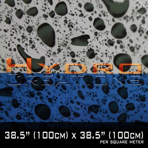 Hydrographic film for hydro dipping water transfer film water drops - dark for sale