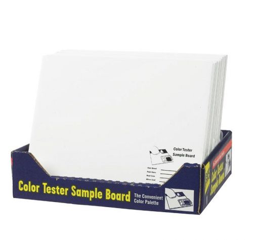 Foam Pro Color Test Sample Board 10 &#034; X 12 &#034;