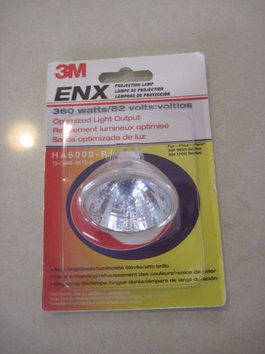 3M ENX Projection Lamp Bulb Light 360 Watts 82 volts HA6000-R Overhead NEW