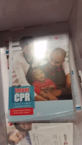 Laerdal INFANT CPR ANYTIME ~  DARK SKIN BABY~LEARNING MANIKIN KIT~ NEW