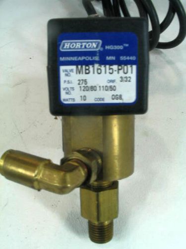 Horton HG300 120v Adj. Timer Valve 275 psi Brass Pnuematic MB1615-P01 1/4&#034; NPT