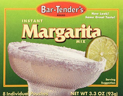 Margarita Bar-Tenders Instant Cocktail Mix: Box - 8 Pouches