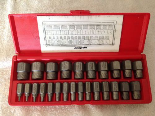 New snap on 25 pc. multi-spline extractor set  rex25a for sale