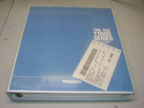 Tektronix 11801 Oscilloscope Service reference Manual