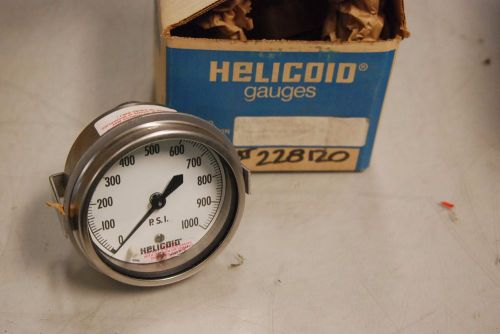 Helicoid Gages, E1P3H1A000000, PSI, NEW in Box