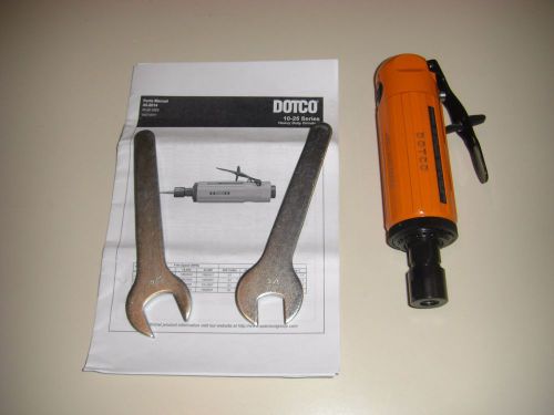 Dotco straight grinder 10L2500-01 23000rpm 1/4&#034; collect