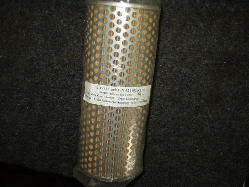 Oaks Industrial Supply  Replacement Oil  Filter ....P/N 924450 REPL