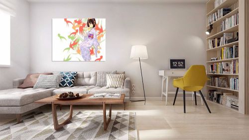 The Melancholy Of Haruhi Suzumiya,Canvas Print,Wall Art,Decal,Banner,Anime,HD