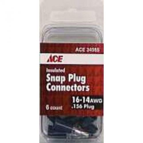 6pk 16-14awg snap plug connectors ace wire connectors 34565 082901345657 for sale