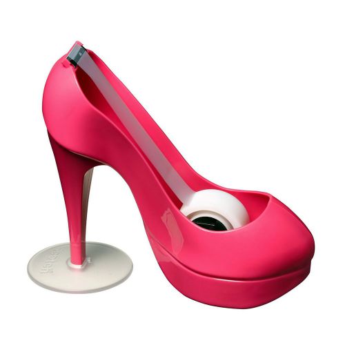 Scotch High Heel Stiletto Shoe Dispenser (C30-SHOE-H) Hot Pink