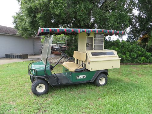2011 ez go mpt 1200 refresher custom  beverage vending type golf cart for sale