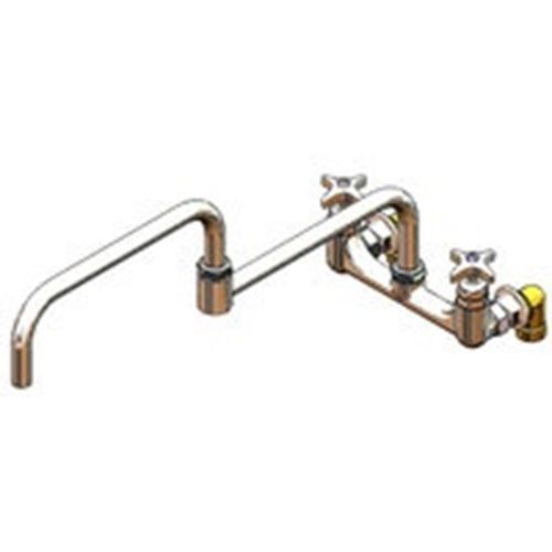 T&amp;S Brass B-0292 Big-Flo Pot/Kettle Sink Faucet wall mounted 8&#034; centers 3/4&#034;...