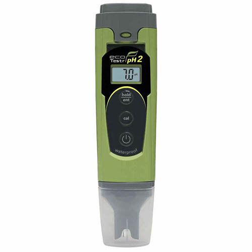 Oakton WD-35423-10 EcoTestr pH2 3-Point Calibration pH Tester, ATC