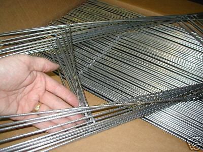 50 Full Size &#034;H&#034; Wires 30&#034;x10&#034; Yard Step Stakes for Campaign Coroplast Signs!