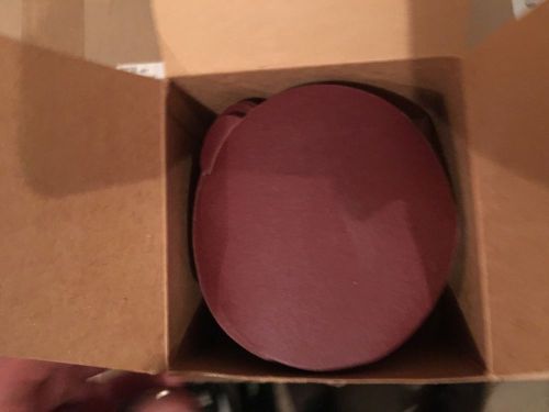 Pasco 5&#034; PSA Abrasive Sanding Disc 320 Grit Box Of 100 K35SF DWT Self Adhesive