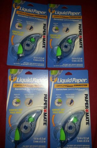 4 Liquid Paper Papermate Correction Tapes Dryline