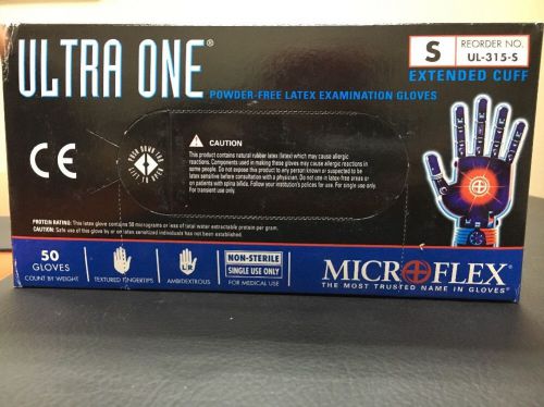 Microflex ultra one extended cuff latex gloves (partial case) for sale