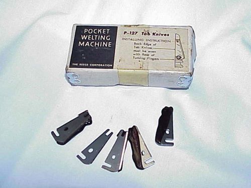 5 Reece P127 Knife Pocket Welting 40.0127.1.000  40-0127-1  FREE SHIP US