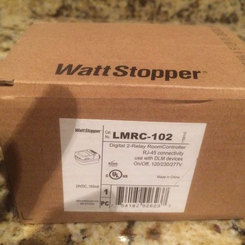 New WATTSTOPPER LMRC-102 Dual Relay Room Control Watt Stopper 120/230/277 Volt