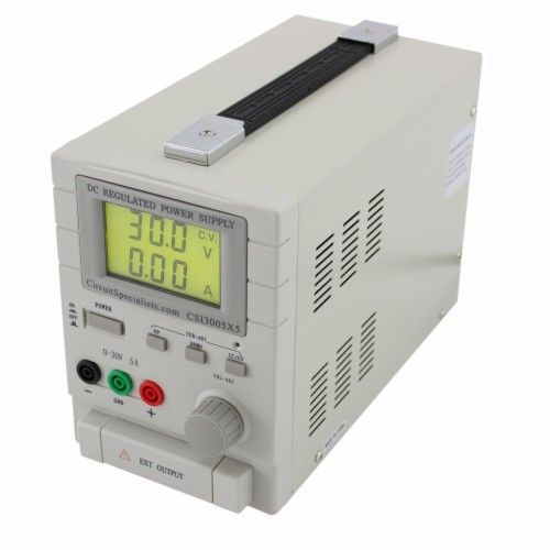 0-30vdc 0-5a / 5vdc 1a, dual output bench power supply csi3005x5 for sale