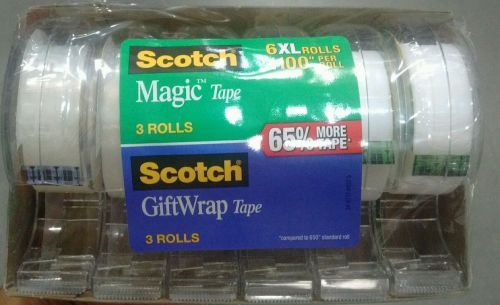 3M Scotch Magic Tape 6 pack