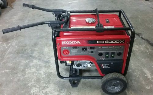 Honda generator  eb 5000x portable 5000watt    honda engine for sale