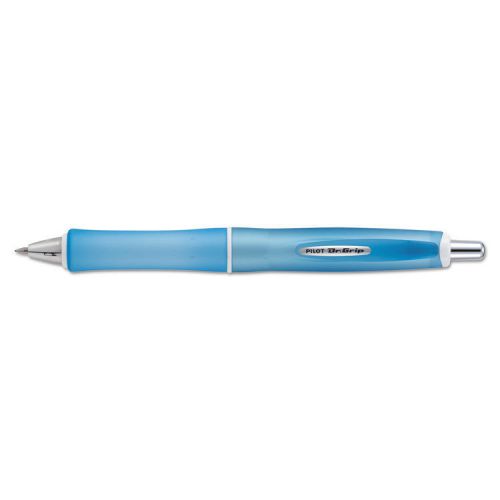 &#034;Pilot Dr. Grip Frosted Advanced Ink Pen, Blue Barrel, Black Ink, 1mm&#034;