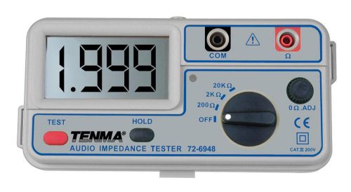 Tenma Audio Impedance Meter, New, Free Shipping