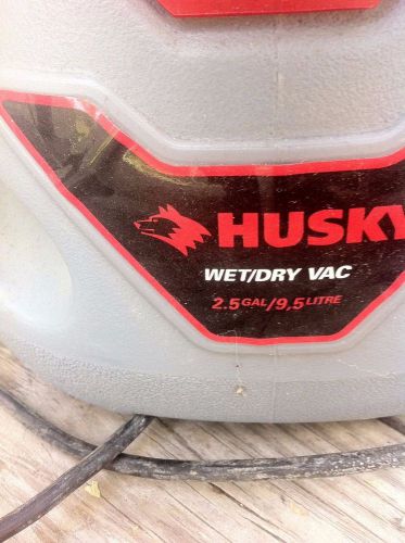 husky wet/dry vac