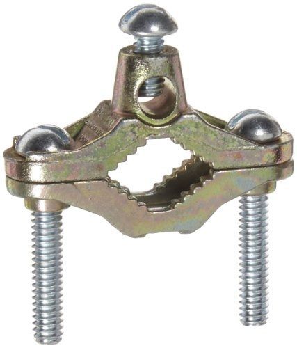 Nsi zinc die-cast ground clamp, 1/2 - 1&#034; conduit size, 2 - 10 ground wire range for sale