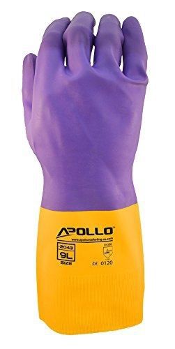 Apollo performance gloves apollo performance chemical resistant gloves 2043, for sale