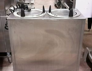 Used lakeside 6212 heated plate dish dispenser for sale