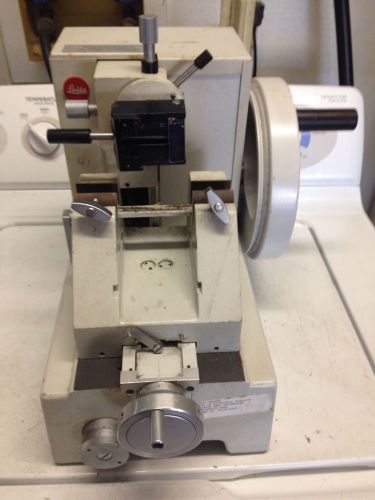 Leitz 1512 rotary manual microtome for sale