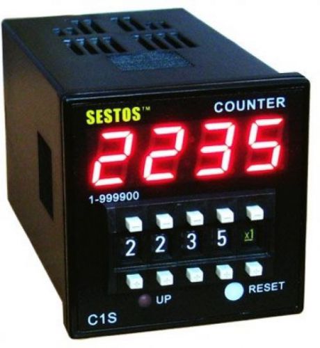 Sestos coded switch digital counter industrial register omron relay 100-240v c1s for sale