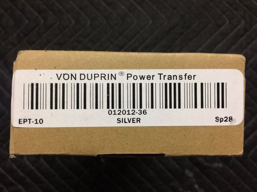 VON DUPRIN EPT-10 SP28 BRAND NEW  4 Available