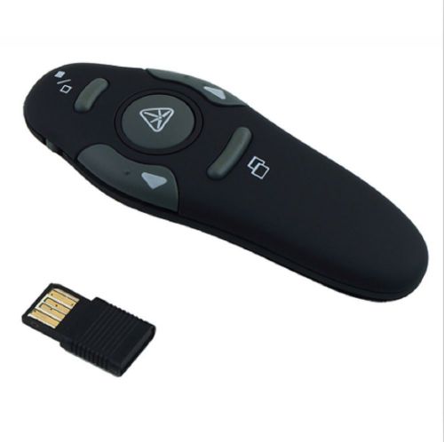 2.4 GHz USB Wireless Presenter - Remote Control Laser Flip Pen - RF PowerPoint