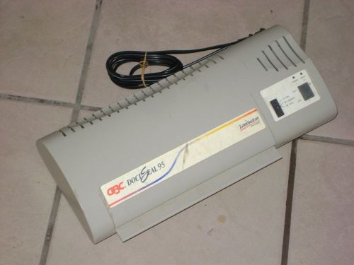 Gbc docuseal95 - 9&#034; document laminator foil laminate cold laminating machine for sale
