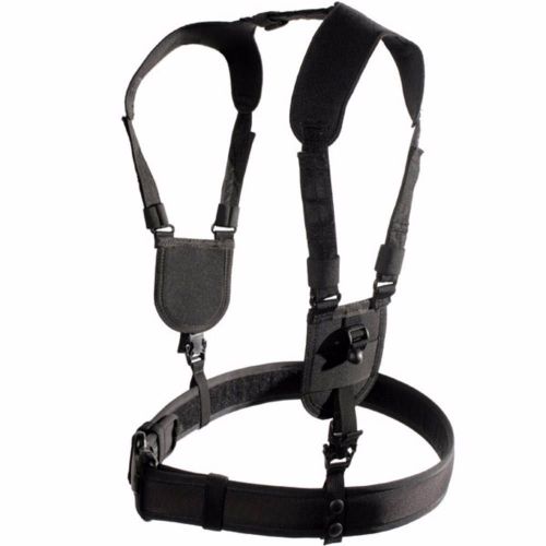 New blackhawk! ergonomic duty belt harness for 2.25&#034; belts black lg/xl 44h002bk for sale